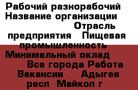 Рабочий-разнорабочий › Название организации ­ Fusion Service › Отрасль предприятия ­ Пищевая промышленность › Минимальный оклад ­ 17 000 - Все города Работа » Вакансии   . Адыгея респ.,Майкоп г.